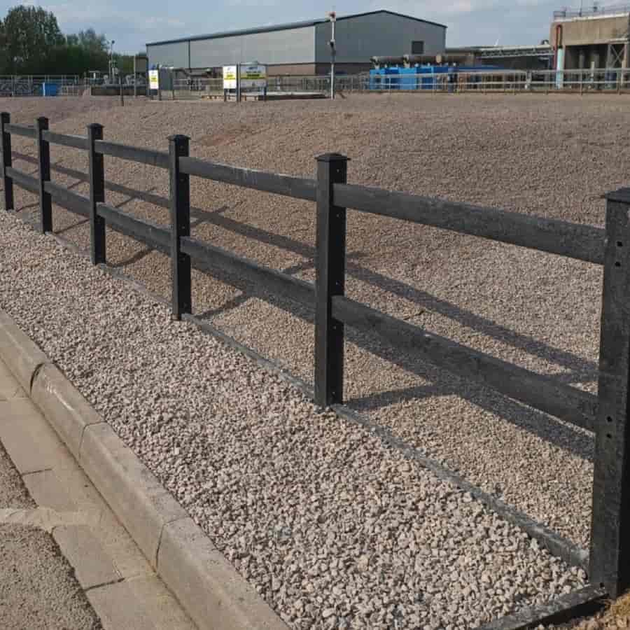Recycled Post and Rail